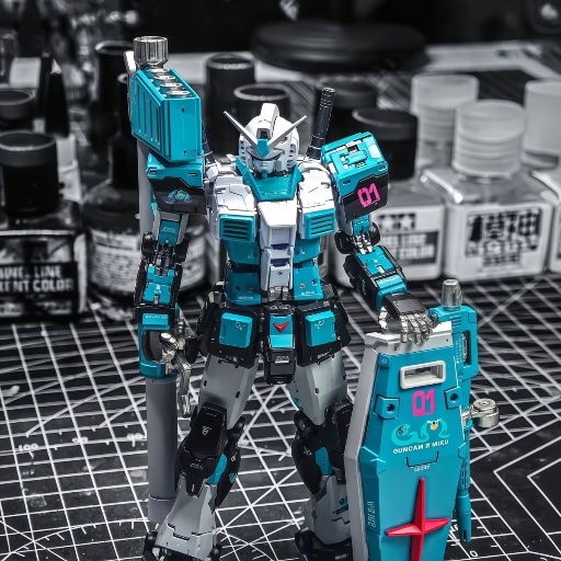 RG 2.0 RX-78 初音配色