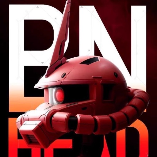 BN head Zaku II Char