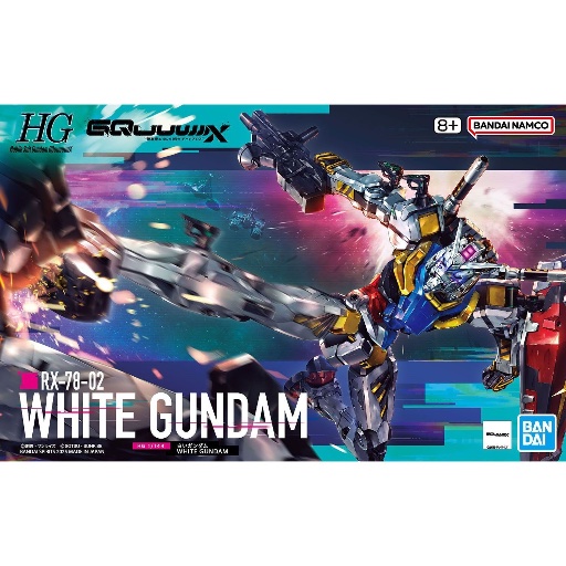 144 bandai Gquuuuuux 白高達