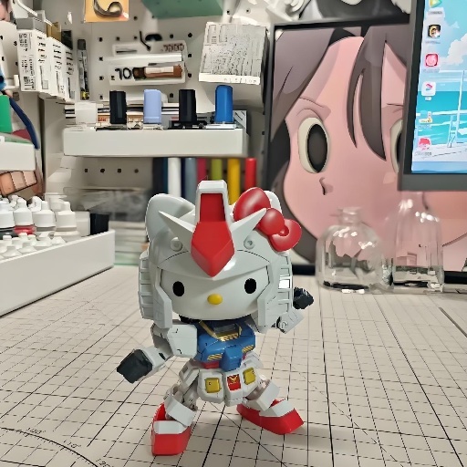 SD hello kitty RX-78